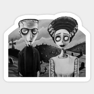 CORPSE BRIDE OF FRANKENSTEIN Sticker